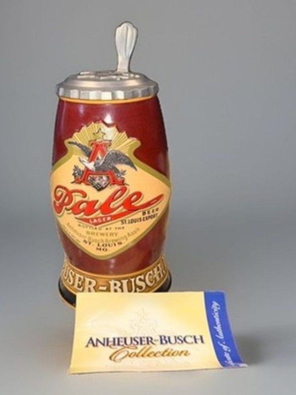 Don Curran SignedAnheuser Busch2006 Special Event Stein “Pale Lager Beer” Stein